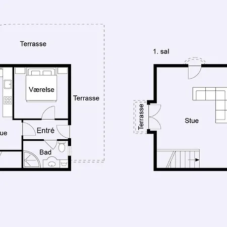 Beautiful Two-storey, - Damgårdsvej 15a Semesterbostad Løkken